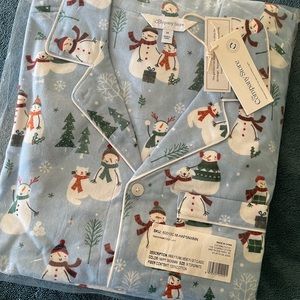 COPY - New in package: The Company Store Mens Flannel Snowman Pajamas